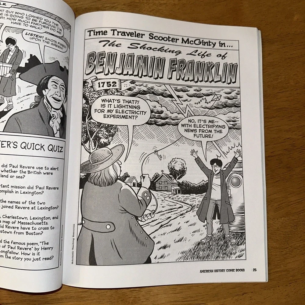 FunnyBone Books: American History Comic Books : Twelve Reproducible Homeschool